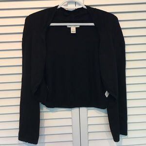 White House Black Market Crop Shrug Sweater